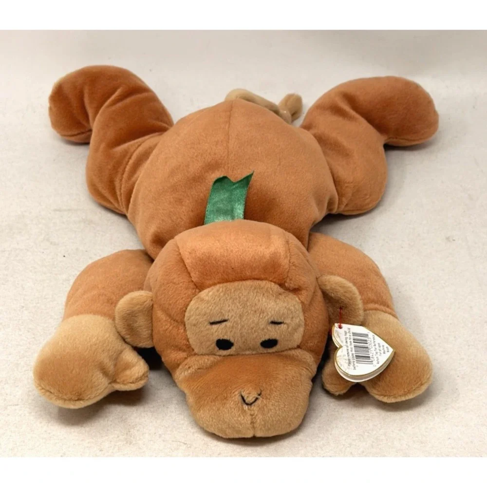 TY Beanie Buddy Bongo Monkey Plush 15